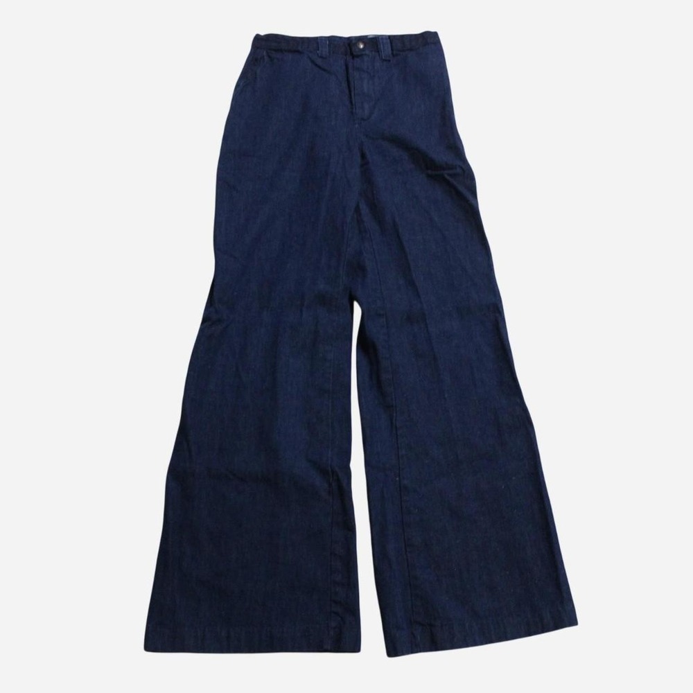 Womens Vintage 70s/80s Disco Rave Grunge Punk Skater Wide Leg Flare Trousers
